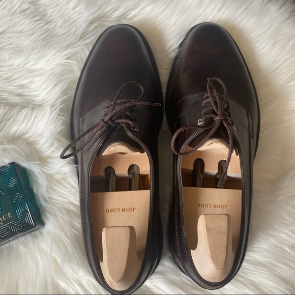 John Lobb Croft Dark Brown Museum Caviar Grain - Picture 8 of 13